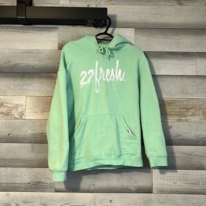 22 Fresh Mint Green Hoodie